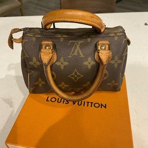 Authentic Louis Vuitton Speedy Nano
